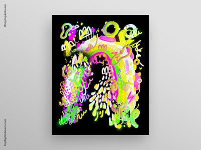 06 October 2020 abstract abstract illustration adobe fresco illustration pop collage poster poster art poster design procreate