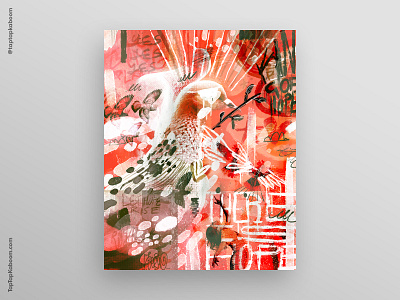 08 October 2020 abstract illustration collage illustration pop collage poster poster design procreate