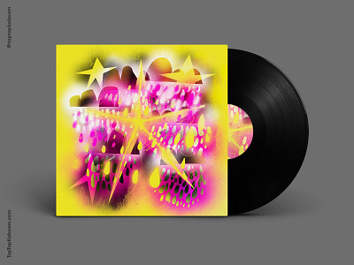 03 November 2020 abstract abstract illustration album art album artwork album artwork design album cover album cover design fluorescent graphic design illustration neon spraypaint