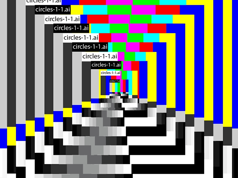 Circles 1.5 / Error / Mezmerization animation error gif gifs glitch hypnosis illusion loop mesmerize motion opart