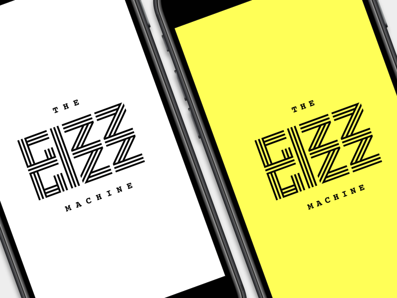 Logo Animation 1.2 / Phone Mockup / GizzGizz animation app gif gifs gizzgizz logo logo design motion