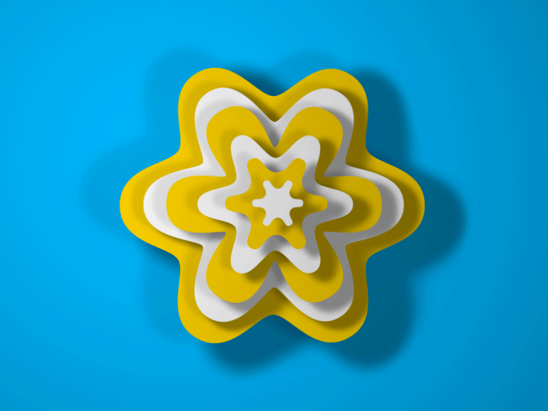 Paper Whirl / Mesmo Stopmo 2 3d animation gif gifs illusion motion motion graphics opart paper papercut stop motion