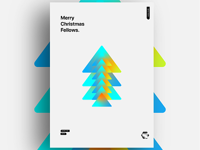 Merry Xmas Fellows christmas flat illustration poster poster art xmas