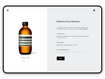 #4 Skin Care Website UI Concept app concept branding design flat graphic design illustration typography ui website concept
