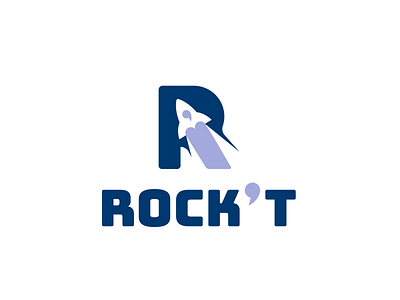 ROCK'T branding design icon illustration logo