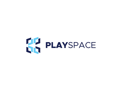 PLAYSPACE app branding design flat icon logo typography ux web website