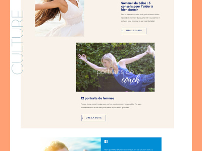 Mixa ecommerce homepage website