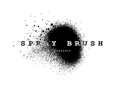 Free Download Spray Paint Photoshop Brush abstract brush design free illustration paint spray texture trendy