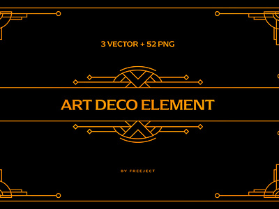 Free DEMO Art Deco Design Element