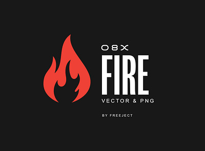Free Download 8x Fire Icon Illustration Design fire flame icon illustration
