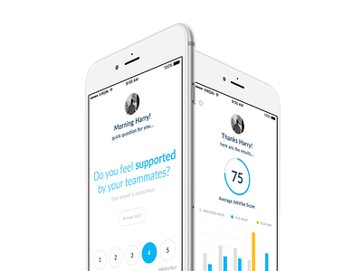 JobVibe Questions app flat icon interface ios iphone jobvibe questions ui ux