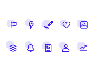 💜⚡️✏️ design figma icon icon design icon set iconography icons ui