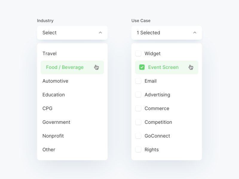 dropdown-revised-by-harry-burns-on-dribbble