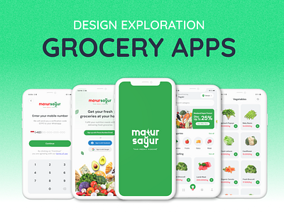 MaturSayur - Veggies and Groceries Apps app branding design figma groceries grocery apps healthy apps mobile app ui ux ux research vegetables apps