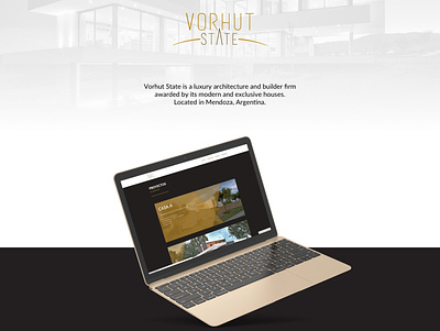 Vorhut State | Website for a luxury architecture firm branding ui ux web design website