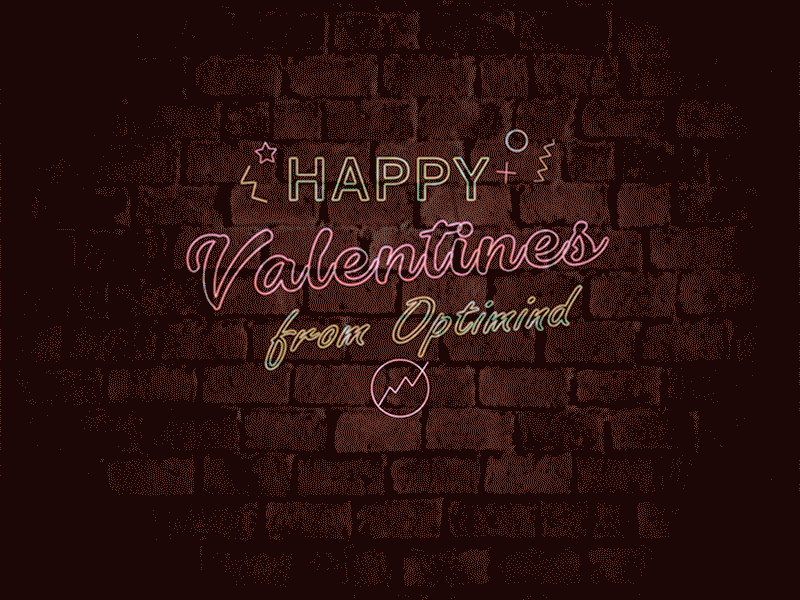 Happy Valentines from Optimind 2d motion animation animation valentines gif happy valentines valentine gif valentines valentines day