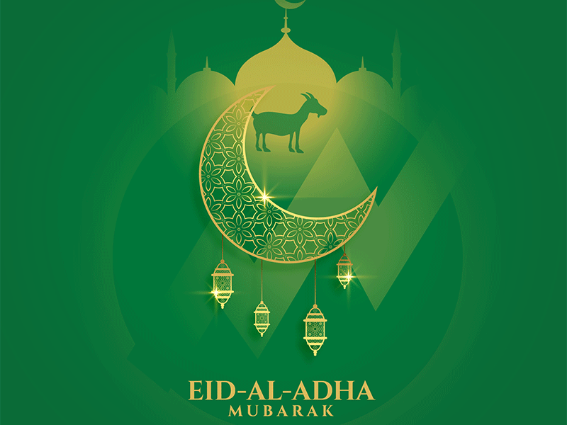 Eid-Al-Adha Mubarak Simple Star Animation 2d animation eid al adha mubarak holiday animation mubarak muslim animation simple animation star