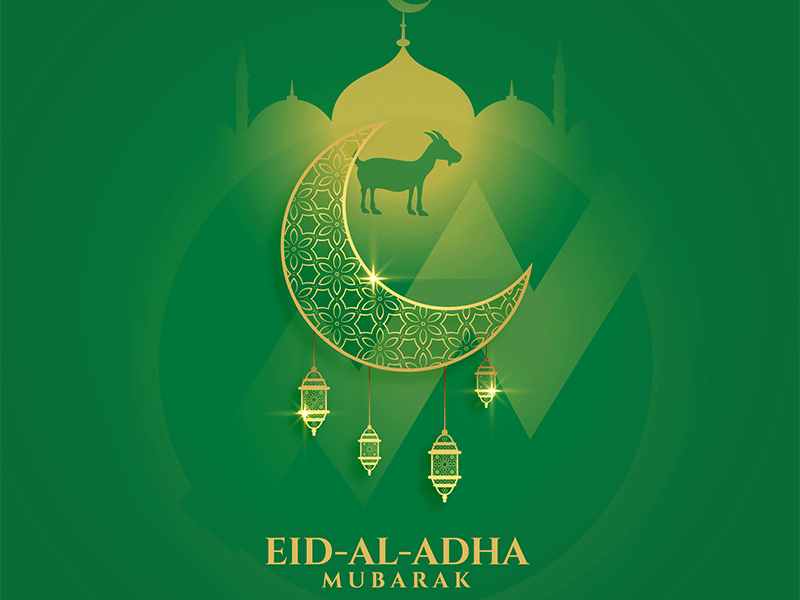 Eid-Al-Adha Mubarak Simple Star Animation by Bryan J. Cañete on Dribbble