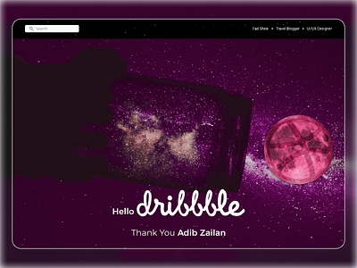 Hello Dribbble! debut shot design figma hello dribbble ui ux user