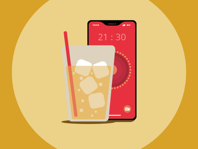 Happy Hour happy hour design flat flat design vector vector illustration illustration