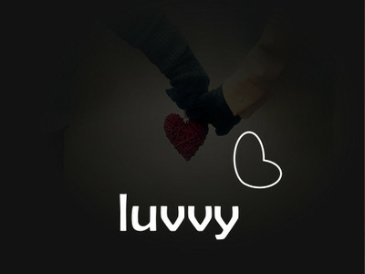 Luvvy brand business design gimp graphic design graphic design graphicdesgn inkscape logo logo a day logo design logodesign logodesigner perfume store store logo valentine day