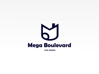 Mega Boulevard business creative cobra design graphic design graphic design graphicdesgn inkscape logo logo a day logo design logodesign logodesigner real estate real estate agent