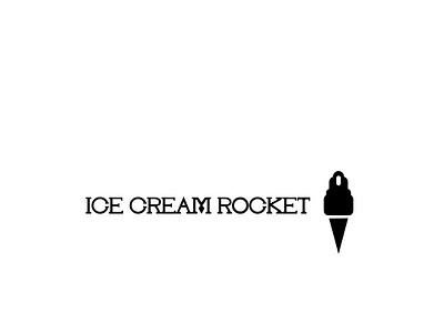 ice cream rocket adobe illustrator design gimp graphic design graphic design graphicdesgn icecream inkscape logo logo a day logo design logo vector logodesign logodesigner photoshop logo rocket spaceship vector