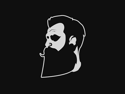 Beard man adobe illustrator barber logo beard logo best designer creative design creative designer design gimp graphic design graphicdesgn illustration inkscape logo logo design logodesign logodesigner logos vector