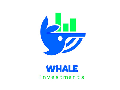 whale investments adobe illustrator dailylogochallenge design gimp graphic design graphicdesgn inkscape logo logo design logodesign logodesigner logos logosketch vector whale whale logo