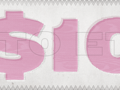 Valentine gift pink texture typography valentine