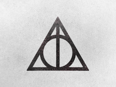 HP:DH deathly hallows harry potter illustration