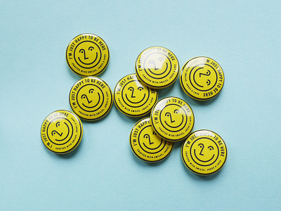 Happy Shiny Buttons buttons happy smile yellow