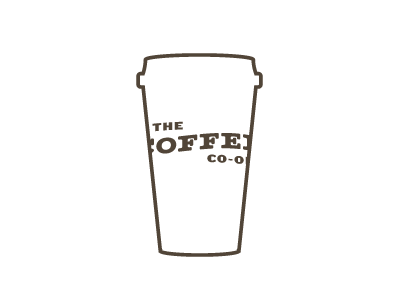 Coffee Cup coffee cup identity logo