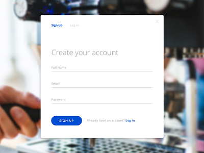 Daily UI 001 | Sign Up daily ui log in sign up ui