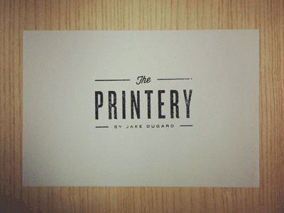 Theprinterystamp