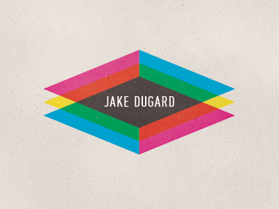 JakeDugard cmyk logo texture