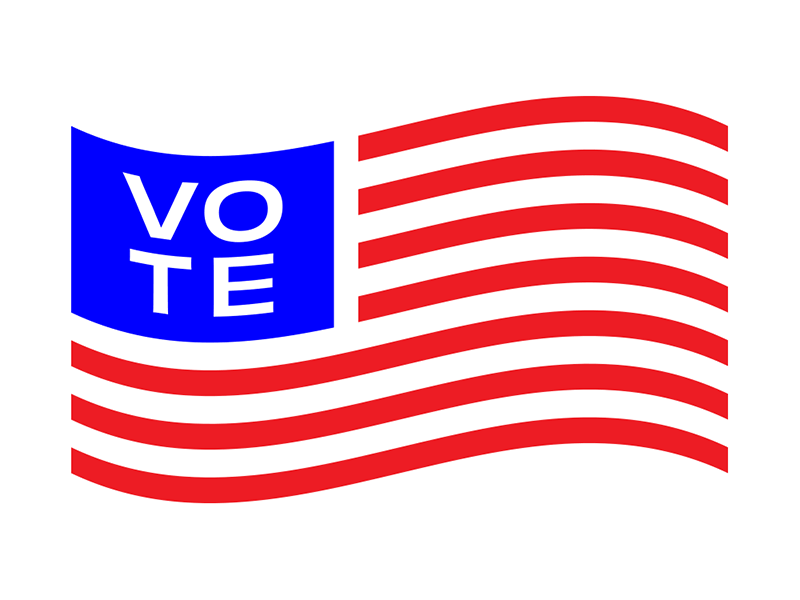Vote america animated gif gif typography vote