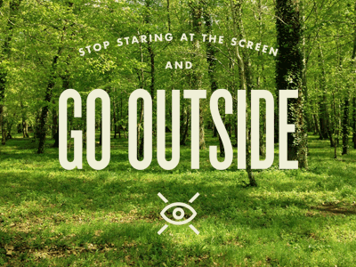 Go Outside by Jake Dugard on Dribbble
