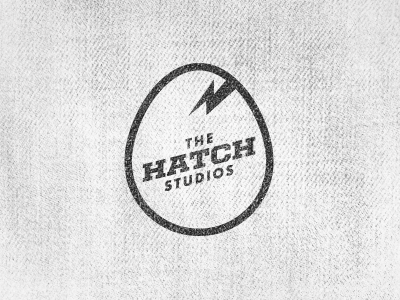 The Hatch Studios black brand logo texture