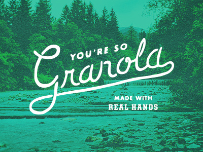 Granola 2 granola identity logo type typography