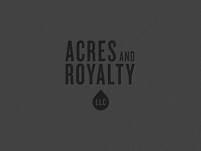 A&R (Vertical) black brand gray identity logo typography