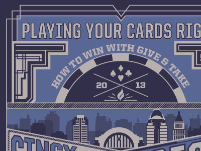 Bold Fusion card back casino cincinnati playing card skyline