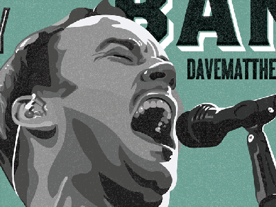 Picture 5 dave matthews band emotion face illustration poster singer texture