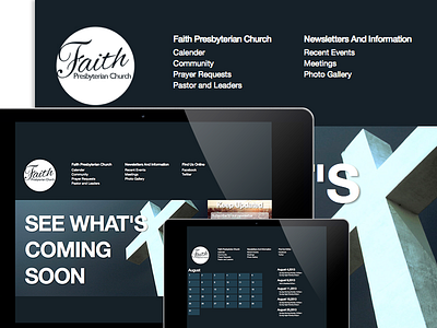 Church Website calendar church scheduling website