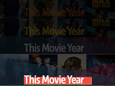 This Movie Year Logotype Evolution branding condensed evolution font logo logotype museo condensed this movie year