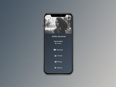 User Profile 006 adobe xd app daily ui dailyui design profile ui ux web