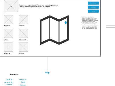 Landing Page axure flat functionality landing page mockup prototype sketch sketch app ui ux ux ui ux research