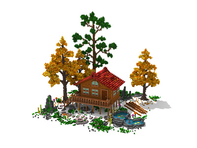 Cabin Voxel