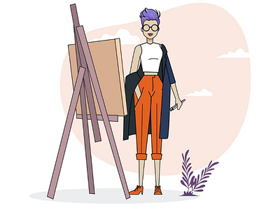 Illustrator girl