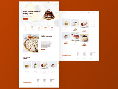 Cakes Ordering Website